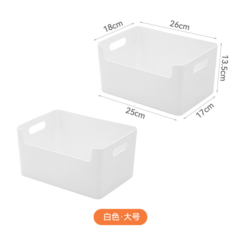 Kindergarten material storage box Children's toys Stationery Large capacity storage basket Desktop sundries sorting box