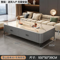 Accessible luxury solid wood coffee table small apartment living room for homecasual modern tea table new arrival small apartment office small table