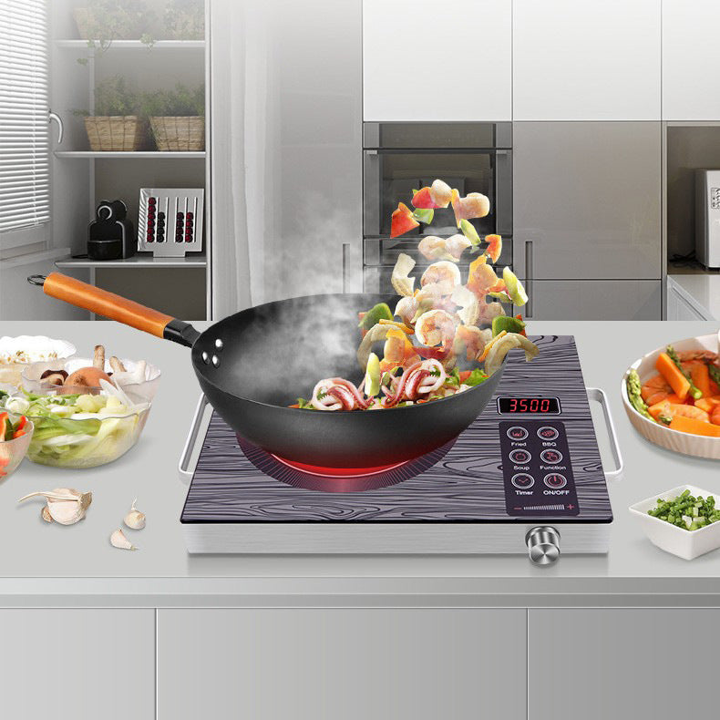 cross-border electric ceramic stove kitchen 3500w seven-ring light wave oven intelligent household manufacturer european regulations british regulations 0v