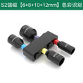 Socket bit s2 alloy steel high hardness abrasion resistant strong magnetic inner hexagonal socket complete set of hand electric drill self-tapping screw bit