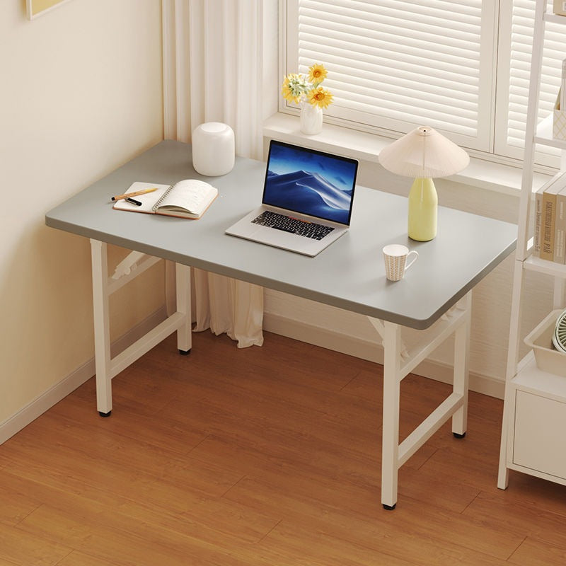 Foldable computer desk desktop desk casual modern home office table bedroom simple study table writing desk
