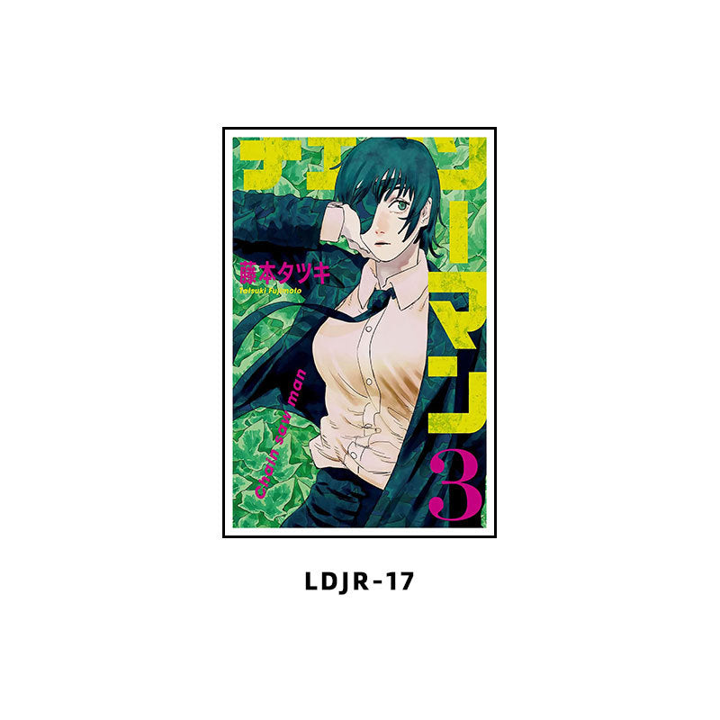 Chainsaw Man Decorative Painting Dianji Hayakawa Autumn Chainsaw Man Poster Hanging Painting E-sports Room Bedroom Anime Second Dimensional Mural
