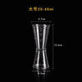 Double-ended measuring cup large