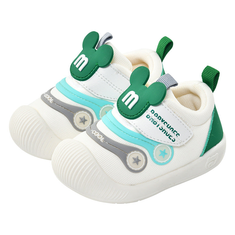 Toddler shoes for boys, spring and autumn, 0-1-2 years old, soft sole infant shoes, children's shoes, infant and toddler shoes for girls