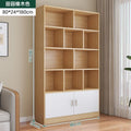 Modern minimalist floor-standing storage rack, wall-mounted certificate cabinet for living room/home use, office file cabinet, simple bookshelf