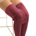extra large size fleece-linedthickened pearl velvet bottom pants fall and winter 300gbest selling socks heattechoutwearall-in-one pants