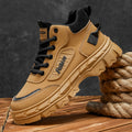 Boots men's shoes 2026 spring non-slipabrasion resistantthick sole high-top shoes heattechboots outdoor hikingworkwear boots