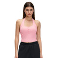 Henri collar halter vest for women with chest pad silmslimming look yoga clothes running training fitness clothes topsd26051