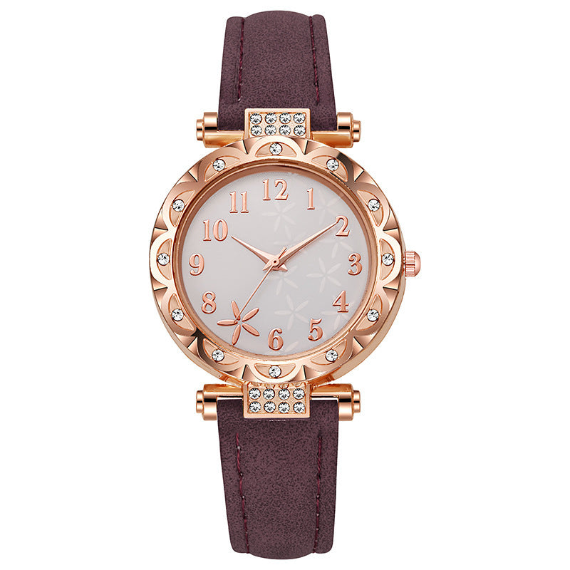 Women's student korean style minimalist fashion trendy waterproof casual elegant quartz watch - tiktok viral style