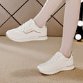 plus size women's soft sole athletic shoes - new spring/autumn versatile white sneakers - lightweight casual running shoes