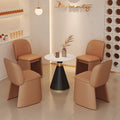 Negotiation table and chair combination, business reception, sales office, beauty salon, rest area, one table and four chairs, reception designer chair