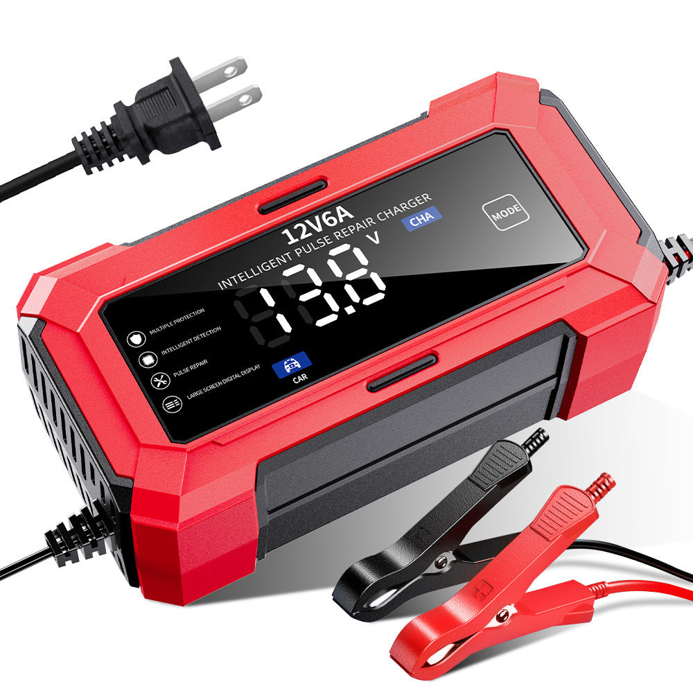 Car battery charger 12.6v 14.6v ternary lithium battery iron lithium charger 12v lead acid charger