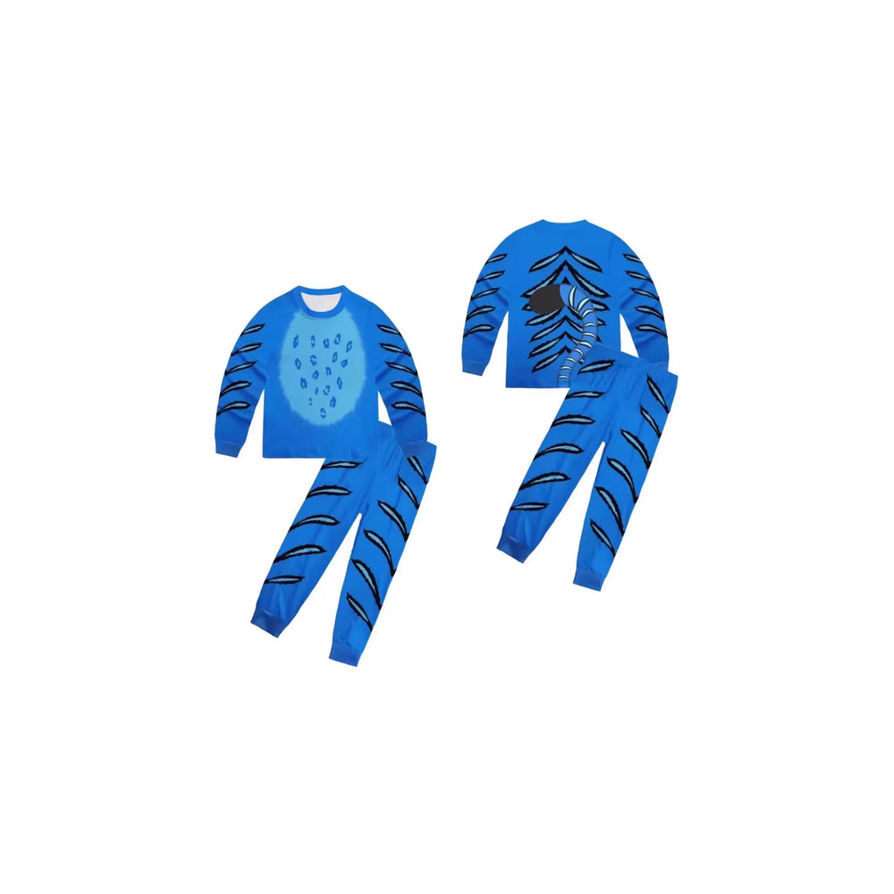 Kpop witcher messenger cat kidslong sleevespants pajamas suit short-sleeved shorts home pajamas