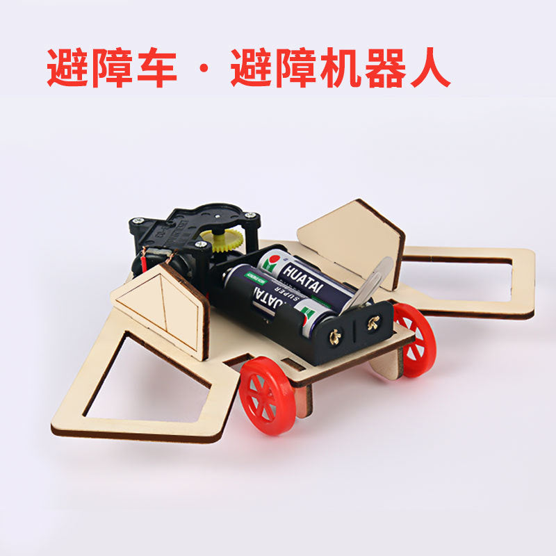 Scientific experiment obstacle avoidance trolley robot technology primary production student Shandong Shuangyou Stationery and Educational Supplies Co., Ltd.