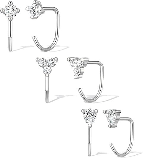Amazon cross-border new zircon simple suit earrings versatile commuter hong kong style elegant earrings fashionable stylish women