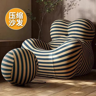 Mom's embrace designer italian casual chair living room bedroom balcony study light luxury lazy sofa single seat
