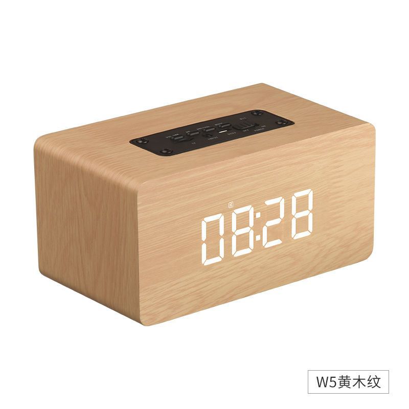 Wooden bluetooth speaker - high volume, high power, multifunctional, desktop, outdoor, home use, wireless bluetooth audio subwoofer