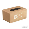 Wooden bluetooth speaker - high volume, high power, multifunctional, desktop, outdoor, home use, wireless bluetooth audio subwoofer
