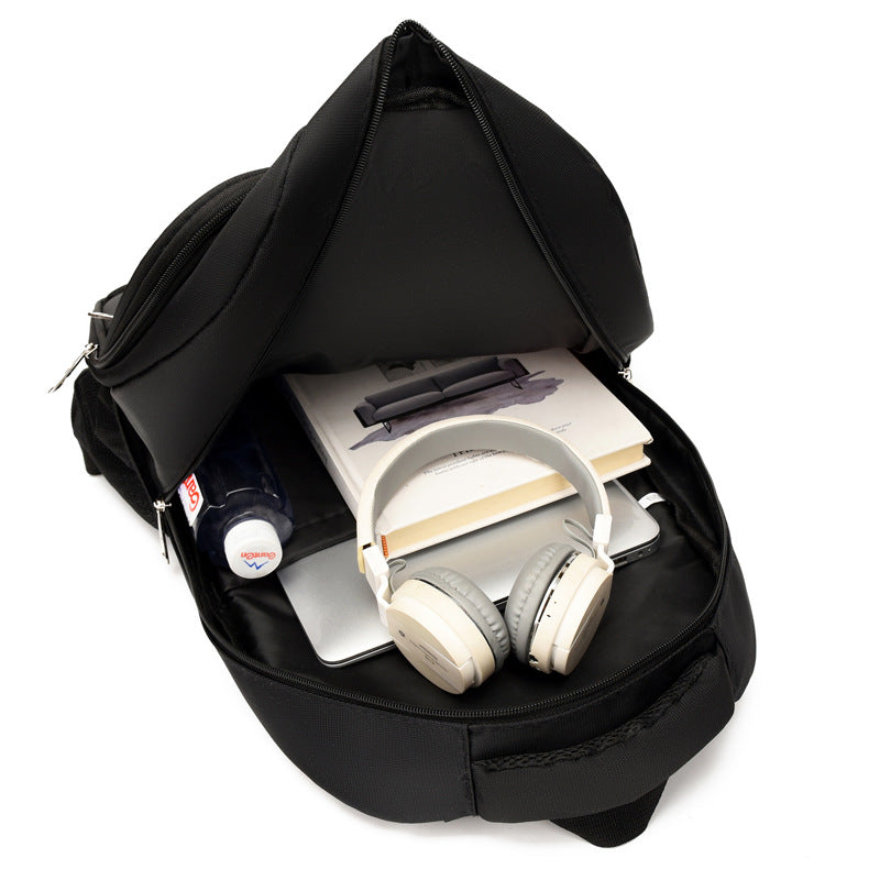 Commuter backpack New high school schoolbag Boys business computer bag Large capacity outdoor sports travel backpack