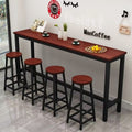 Wall-mounted home bar stool, balcony bar stool, high bar stool, bar table, rental apartment long table, commercial bar table and chairs