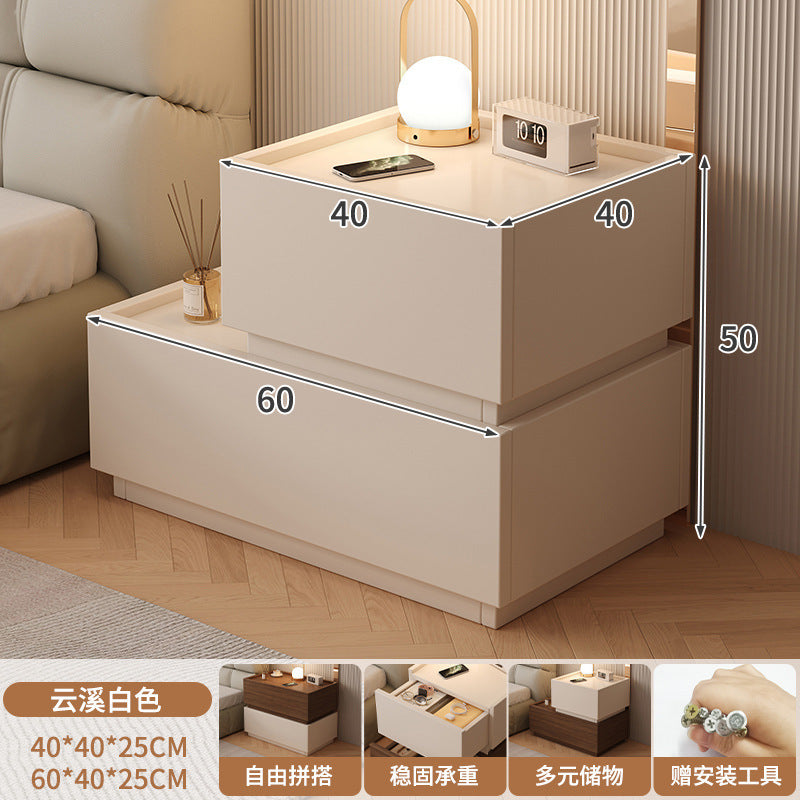 Bedside table for home italian normcore storage storage free combination cabinet popular sofa side table bedroom bedside table