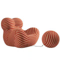 [foreign trade quality] red and yellow stripes