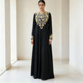 spring new arrivals: european and american style long sleeve casual dress - simple, elegant, and fashionable printed maxi dress