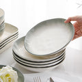Ceramic rice bowl for home2025new arrival underglaze color classy sense tableware eating bowl plate dish suit small bowl