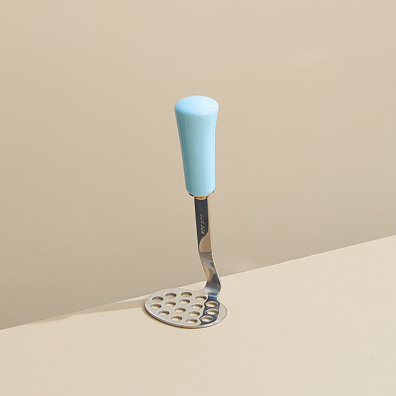 304 stainless steel baby food masher - food processor for babies and toddlers - masher, press, and puree tool - dopamine color series