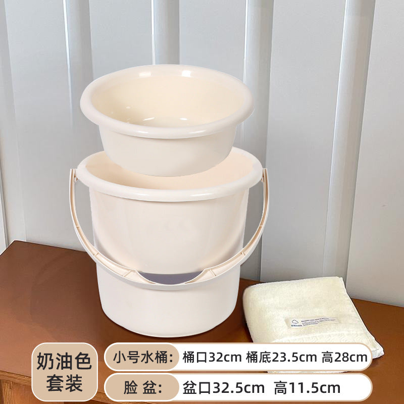 Bucketfor homelarge thickened durable water storage bucket student dormitory large capacity bath special portable plastic bucket