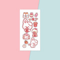 Cute stickers - korean style cartoon ins stickers for kids, journaling, book cover sealing, scrapbooking, and goo card decoration