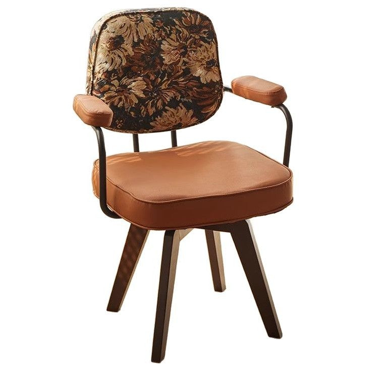 Computer chair backrest chair comfortable long sitting office chair for home study chair student desk leather adjustable casual chair