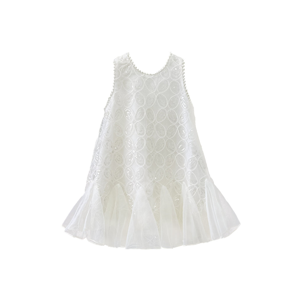 Girls' dress:  summer new arrival - stylish mermaid dress, children's qianjin cheongsam, mesh skirt, birthday party dress