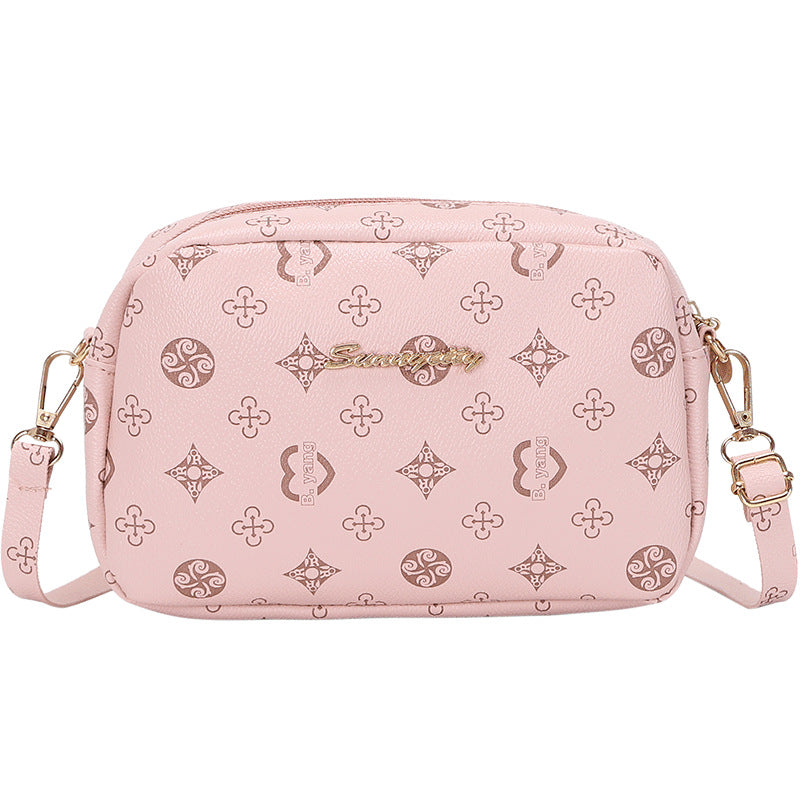 Flower material small square bag 2021ladies bags  bag women's one wholesale Korean version chain messenger bag