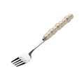 Creamy yellow fork