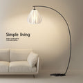 Italian normcore fishing floor lamp living room design accessible luxuryclassy sofa corner room bedroom atmosphere lamp