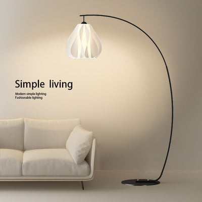 Italian normcore fishing floor lamp living room design accessible luxuryclassy sofa corner room bedroom atmosphere lamp