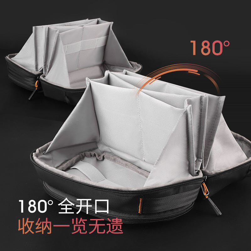 WEPOWER new travel travel bag digital data cable storage bag commuting portable single shoulder oblique span bag