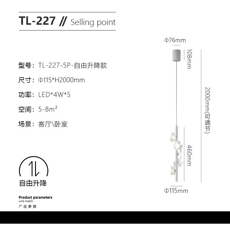 Wall lamp light luxury personality creative bedroom led bedside lamp Nordic simple modern living room TV series background wall lamp