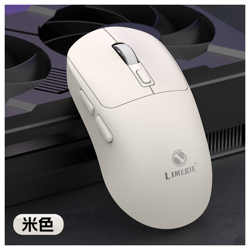 Li-mag q8 bluetooth wireless mouse, dual-mode rechargeable, 2.4g, for laptop, office, esports, and gaming - cross-border edition