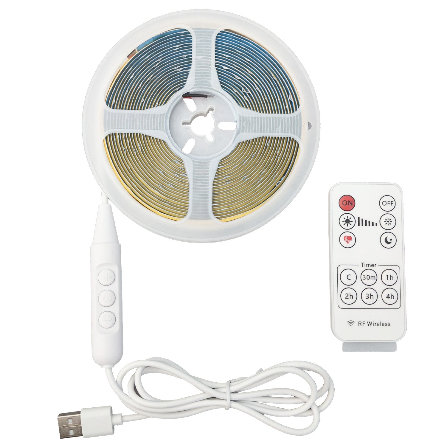 Wholesale 5Vcob led light strip set 320ledusb lighting wireless remote control indoor lighting ambient light set