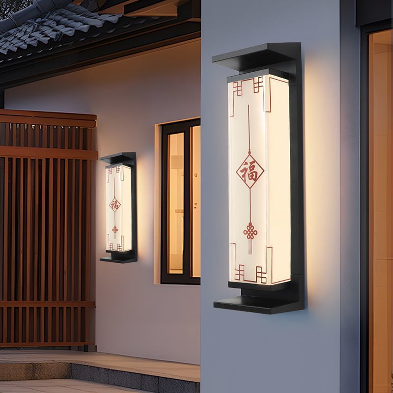 【durable quality】outdoor solar garden light for gate pillars, villa columns, roman columns, and home entrance wall lighting