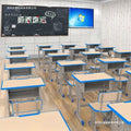 Wholesale school desks and chairs - heavy-duty, reinforced models for campuses. single student study desks and tutoring class desk sets - direct from the manufacturer