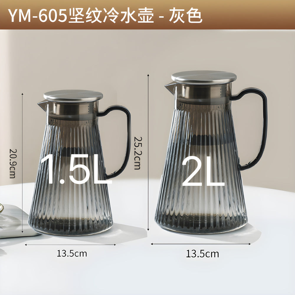 Acrylic pc water pitcher - large capacity cold water dispenser - premium home tea pot - commercial juice pitcher - water dispenser set