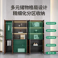 Saint li boss's office accessible luxury file cabinet with light storage cabinet storage cabinet manager room background cabinet