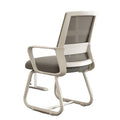 Computer chair, comfortable for long periods of sitting, conference bow-shaped office chair, university dormitory study backrest chair, home simple mahjong chair