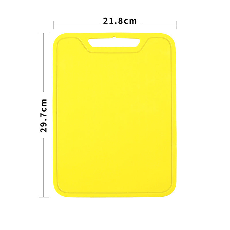 Food grade household silicone cutting board fruit and vegetable silicone cutting board portable double-sided thickened silicone cutting board