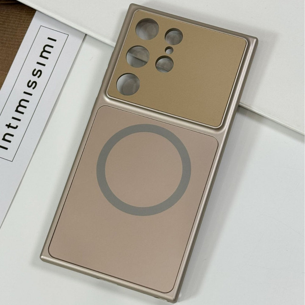 Suitable for sam star s26ultra corning glass frosted mobile phone case three. star s25ultra magnetic 24 mobile phone case