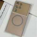 Suitable for sam star s26ultra corning glass frosted mobile phone case three. star s25ultra magnetic 24 mobile phone case