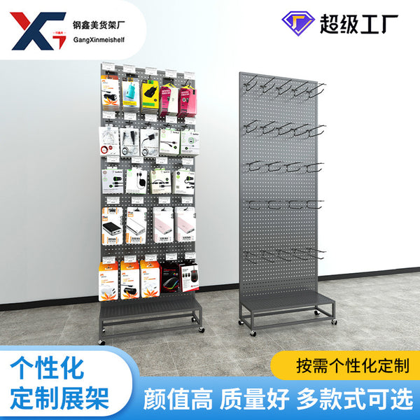 Shelf Wholesale Oil Lubricating Oil Display Rack Data Cable Display Rack Beverage Snacks Electronic Products Display Shelf